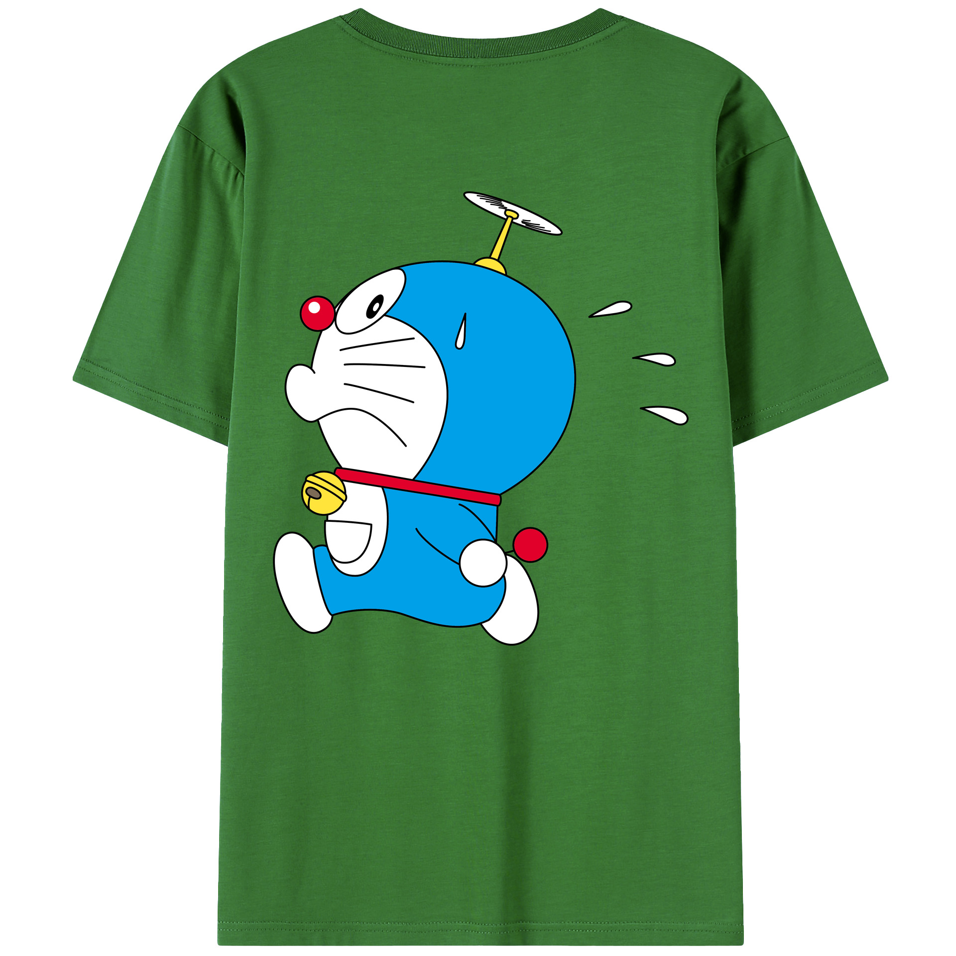 （画像用） ドラえもん Doraemon レディース半袖Tシャツ(バックプリント)